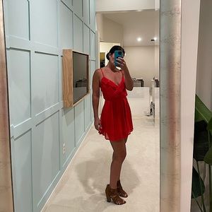Super cute flirty red dress from altar’d state